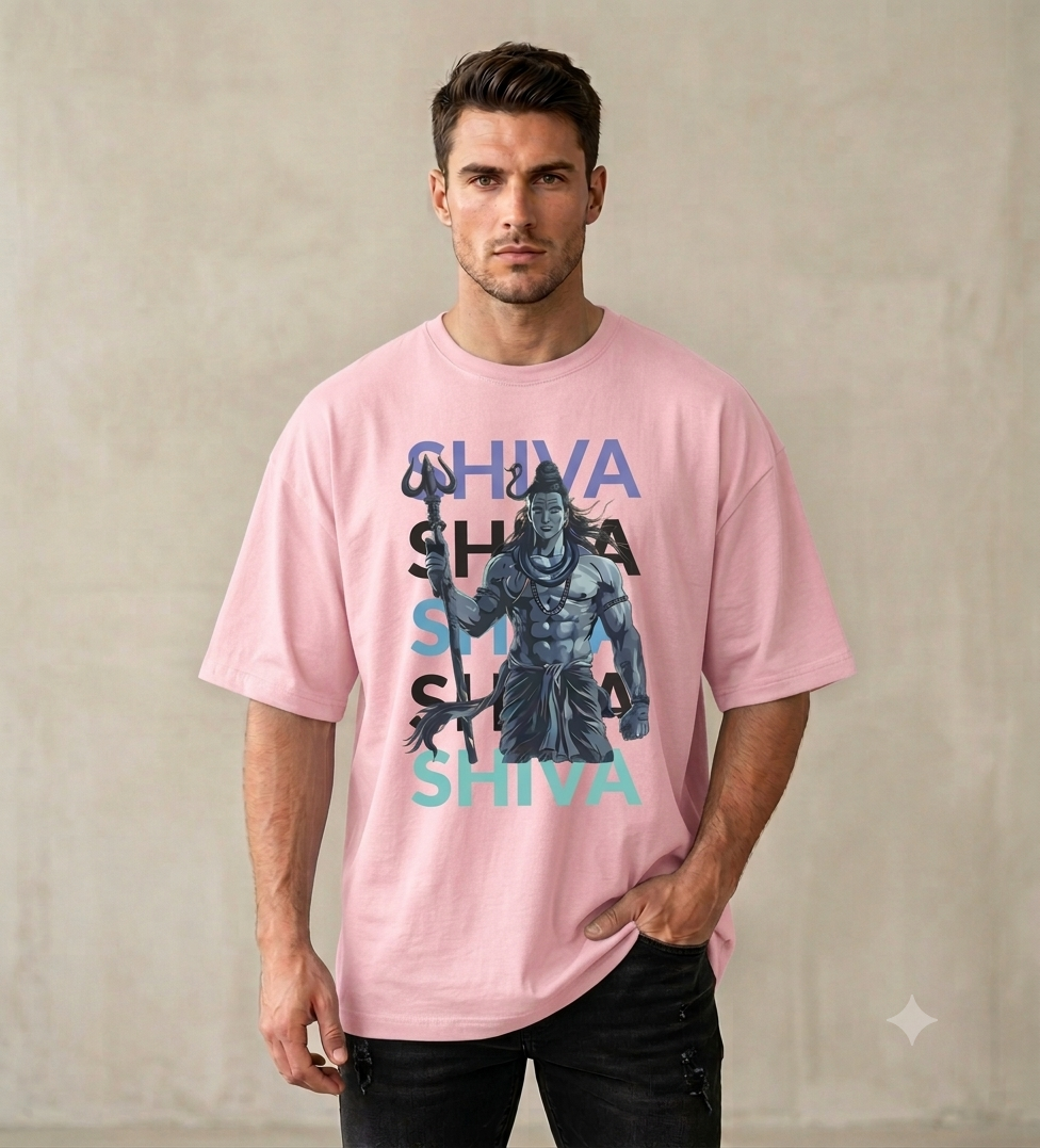 Warrior Shiva Oversized Unisex T-Shirt | Premium Quality
